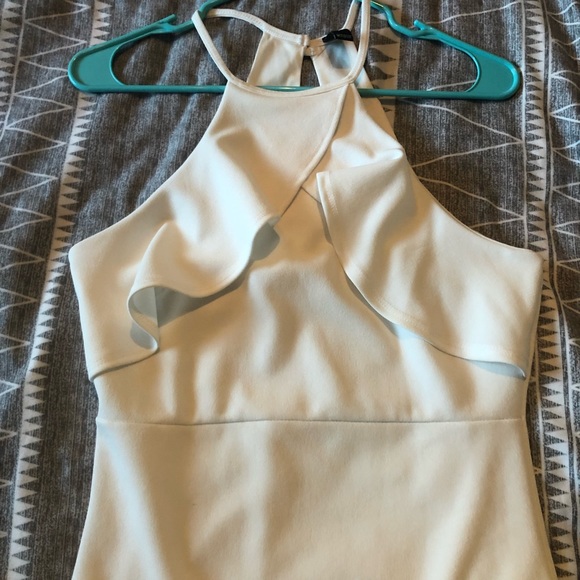 White mini dress. Good for bridal events. No stains only worn once! - Picture 2 of 5